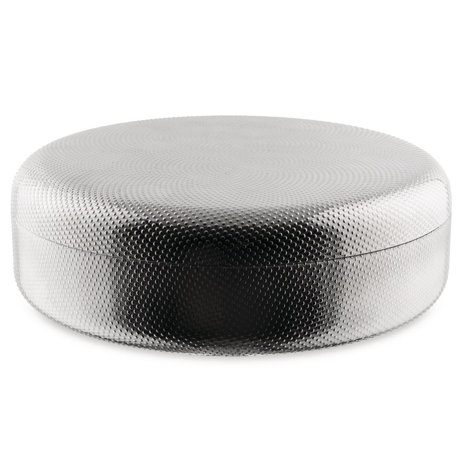 Úložný box JM01 23 cm, strieborná, nerezová oceľ, Alessi