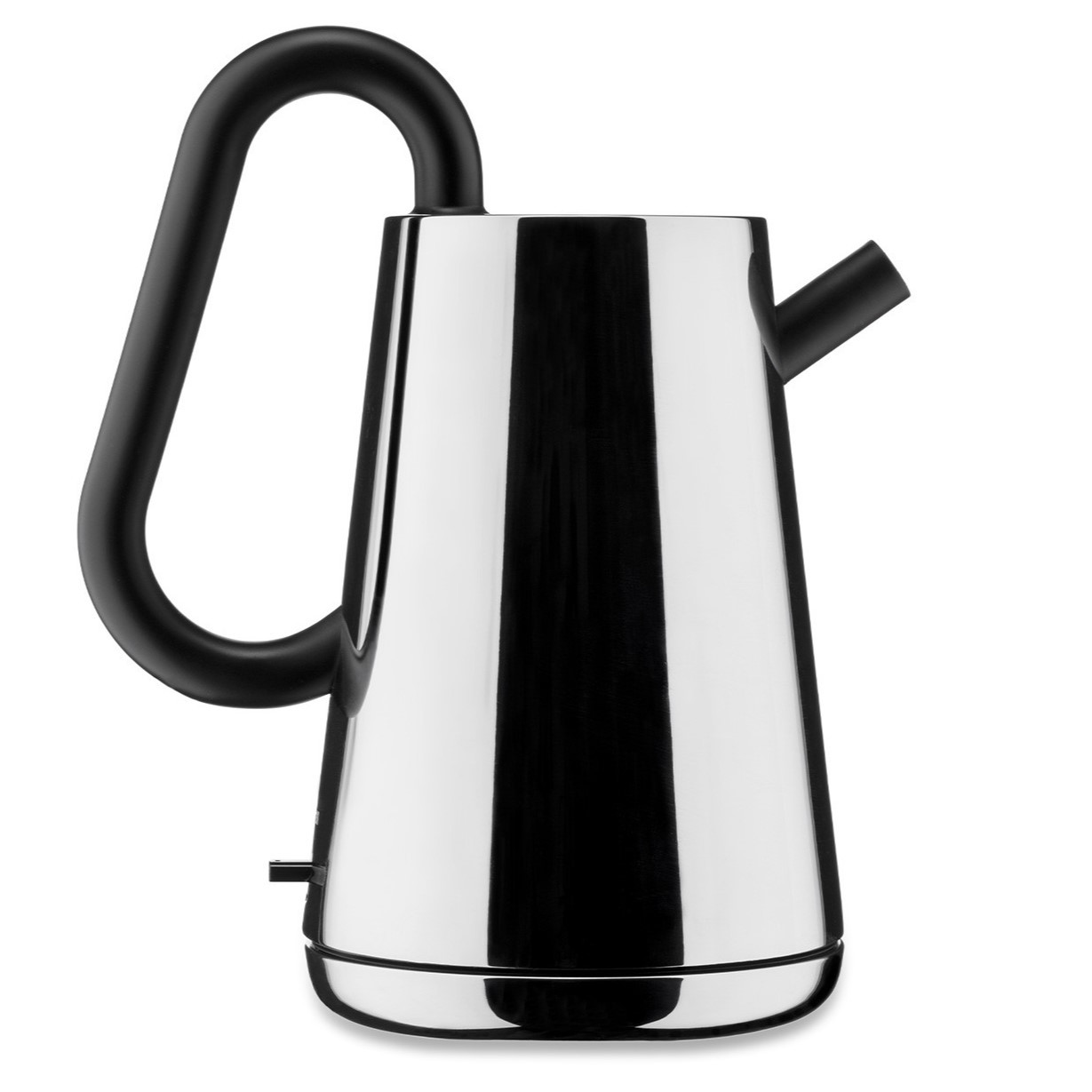 Rýchlovarná kanvica TORU 1,7 l, strieborná / čierna, nerezová oceľ, Alessi