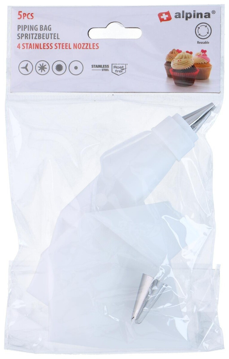 MAKRO - Cukrárske vrecko + 4 nástavce Alpina