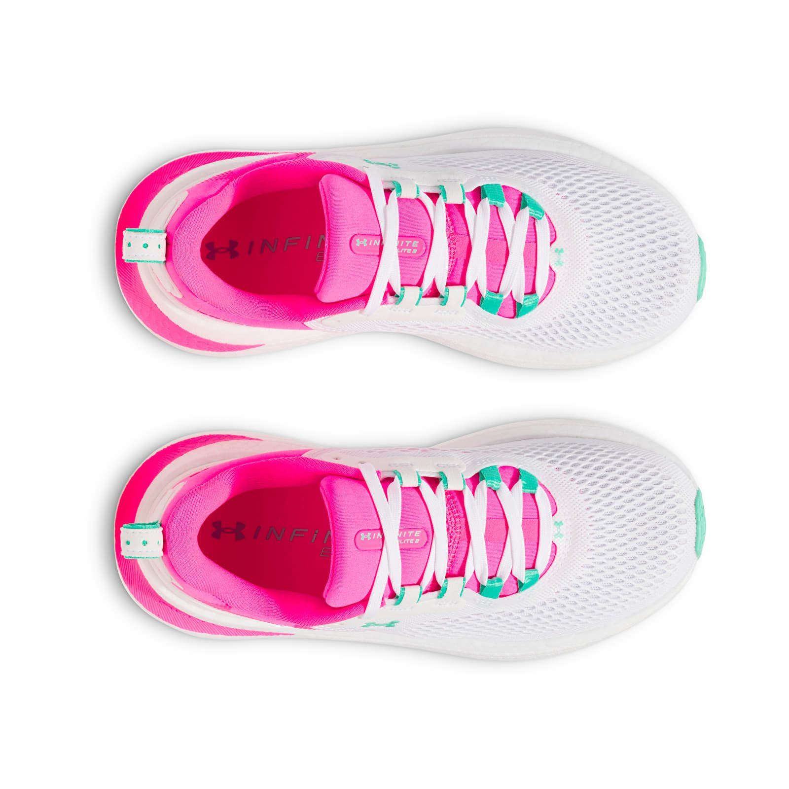 Tenisky Under Armour W Infinite Elite 2 White /Aero Pink /Comet Green EUR 38.5