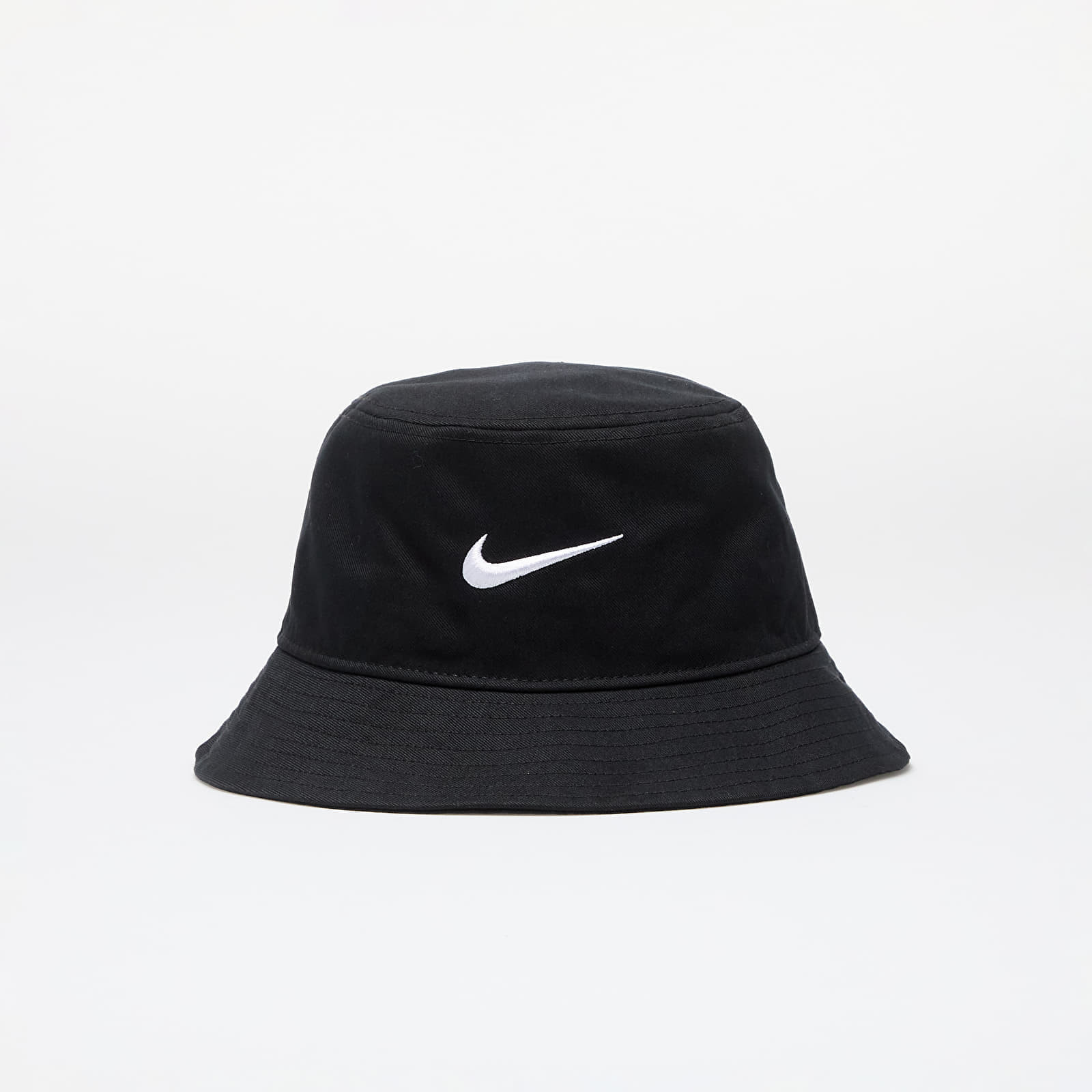 Nike Apex Swoosh Bucket Hat Black/ White L