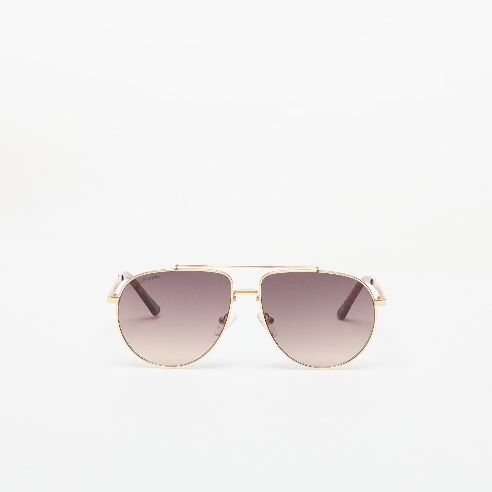 Slnečné okuliare D.Franklin Aviator Legacy Sunglasses Gold/ Brown Universal