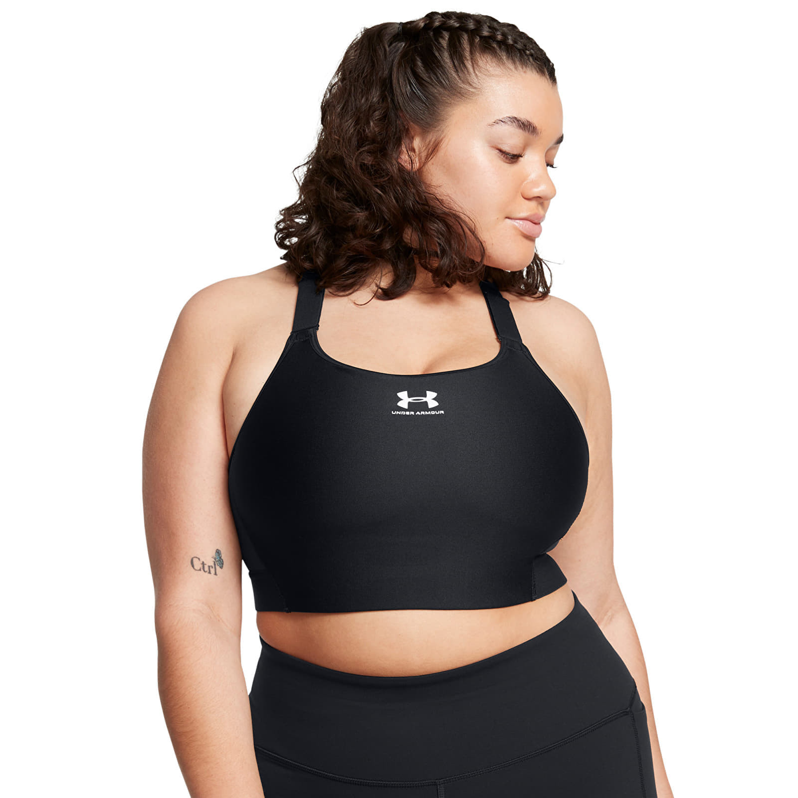 Under Armour HeatGear High Black/ White XL