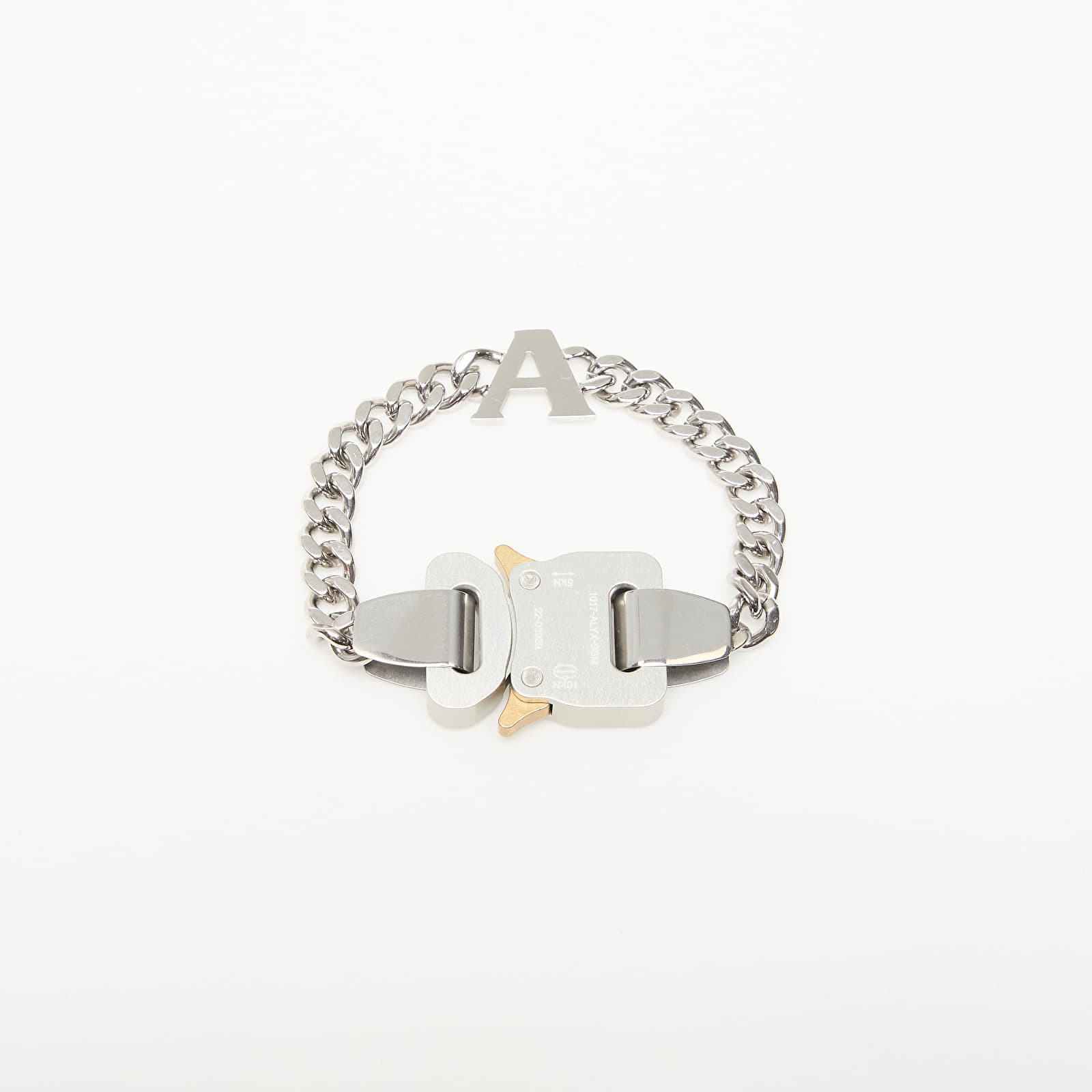 Alyx Studio Buckle Bracelet With Charm Silver S/M