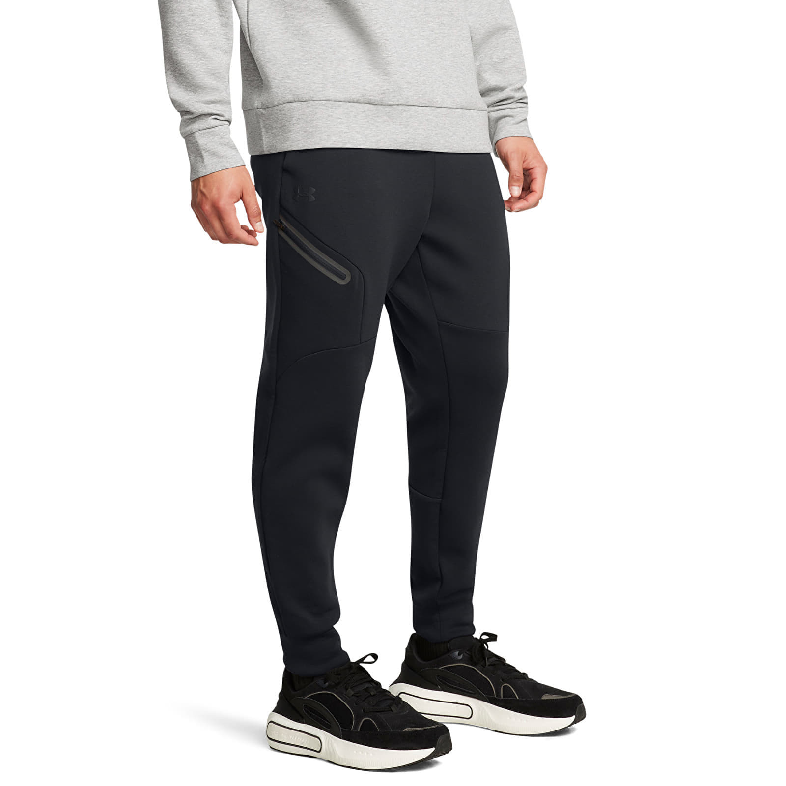 Kalhoty Under Armour Unstoppable Fleece Jogger EU Black/ Black L