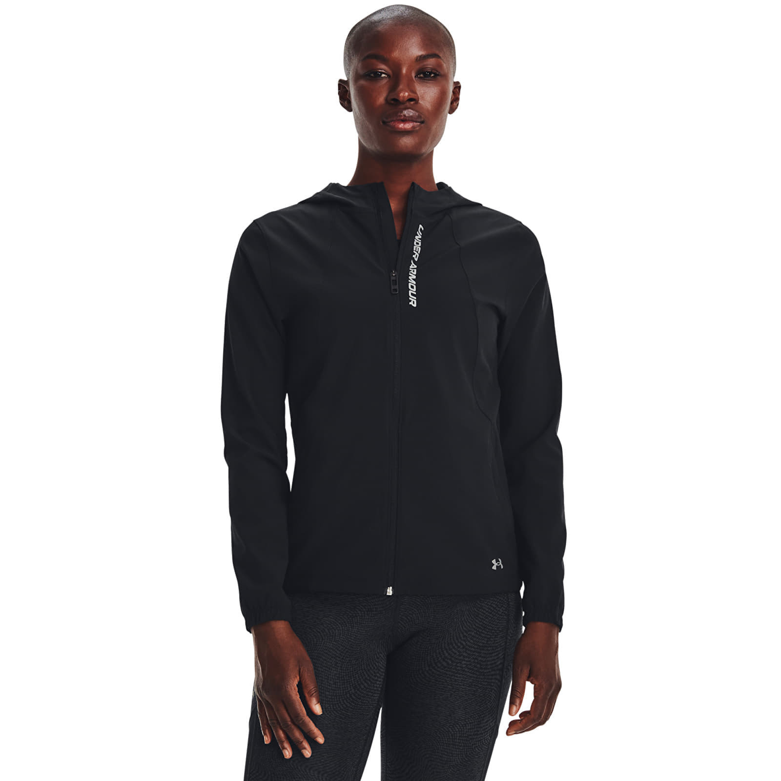 Bunda Under Armour OutRun the STORM Jacket Black/ Reflective/ Reflective L