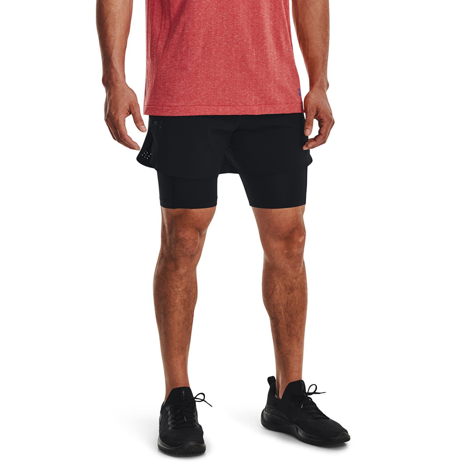 Šortky Under Armour Vanish Elite 2in1 Short Black/ Black L