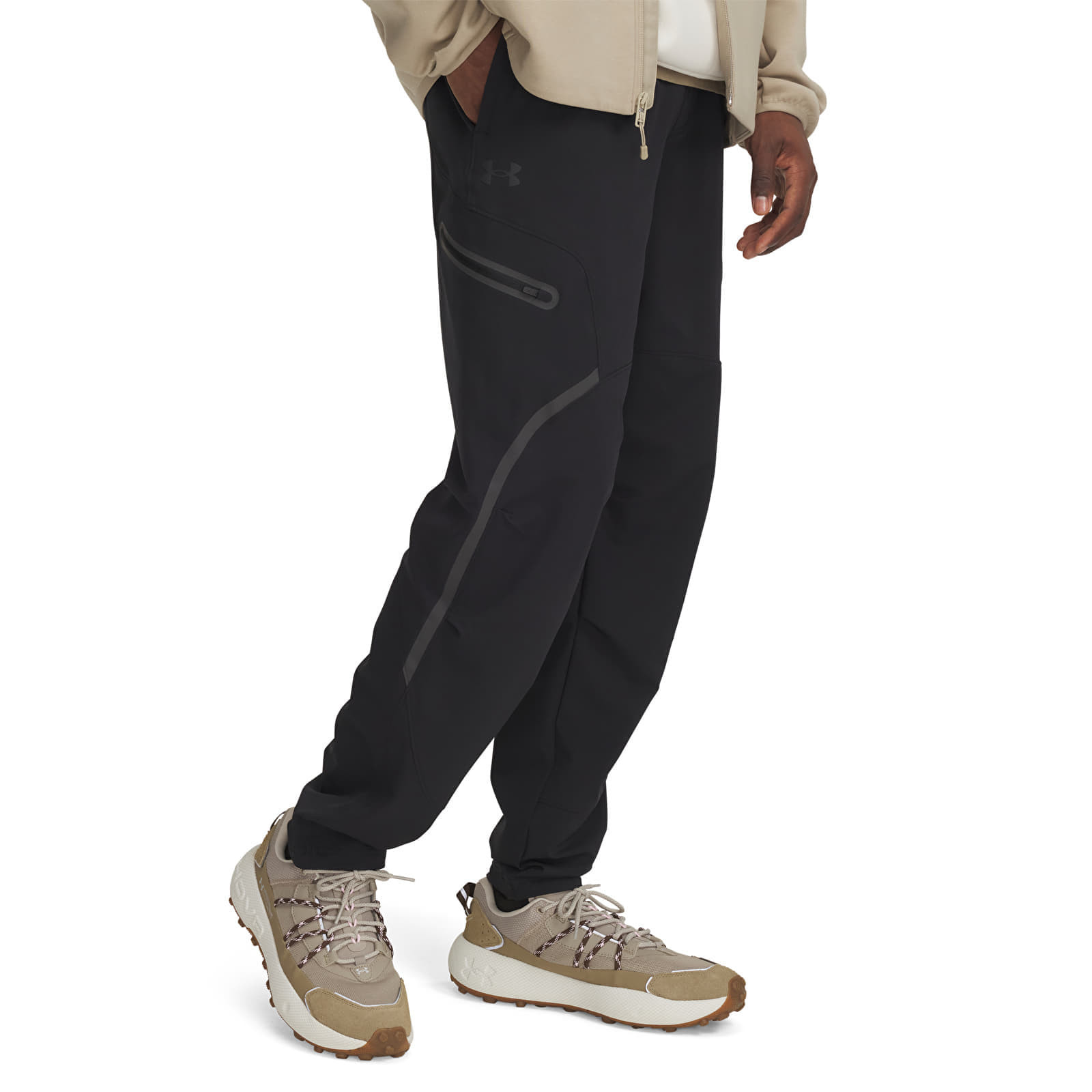 Kalhoty Under Armour Unstoppable Cargo Pant Black/ Black M
