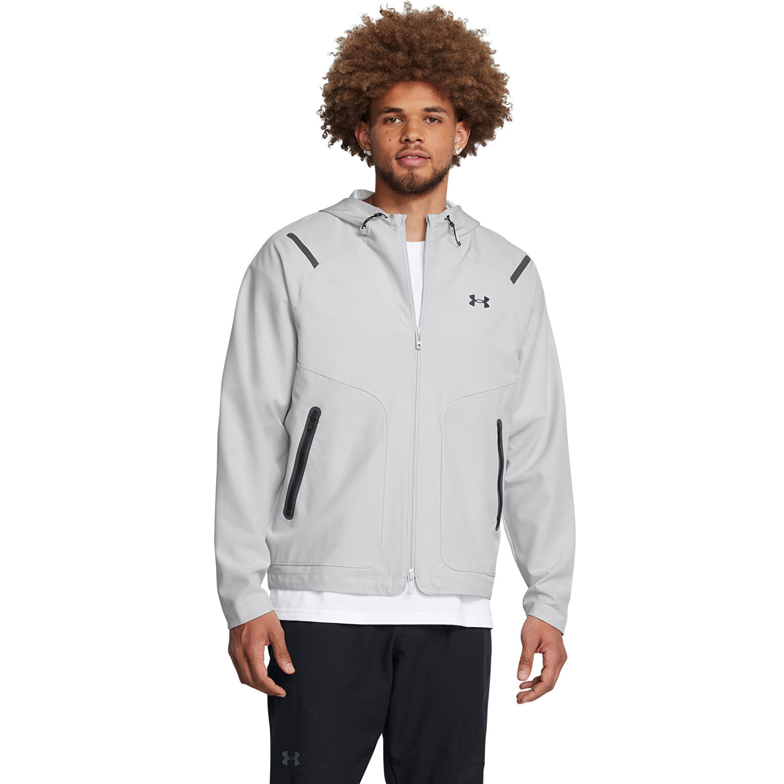 Bunda Under Armour Unstoppable Jacket LC Halo Gray/ Black M
