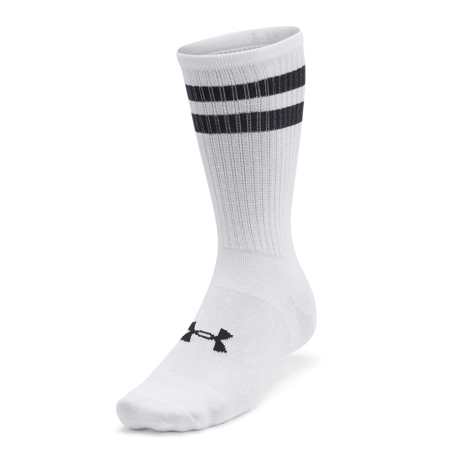 Under Armour Essential 6-Pack Crew White/ White/ Black S