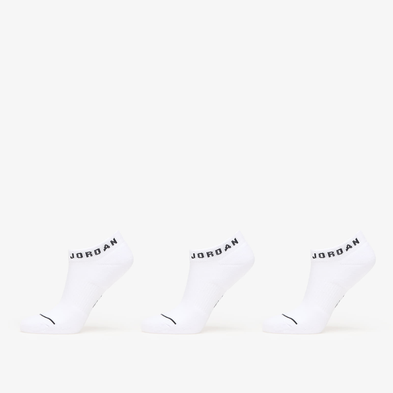 Jordan Dri-FIT Everyday No-Show Socks 3-Pack White/ Black S