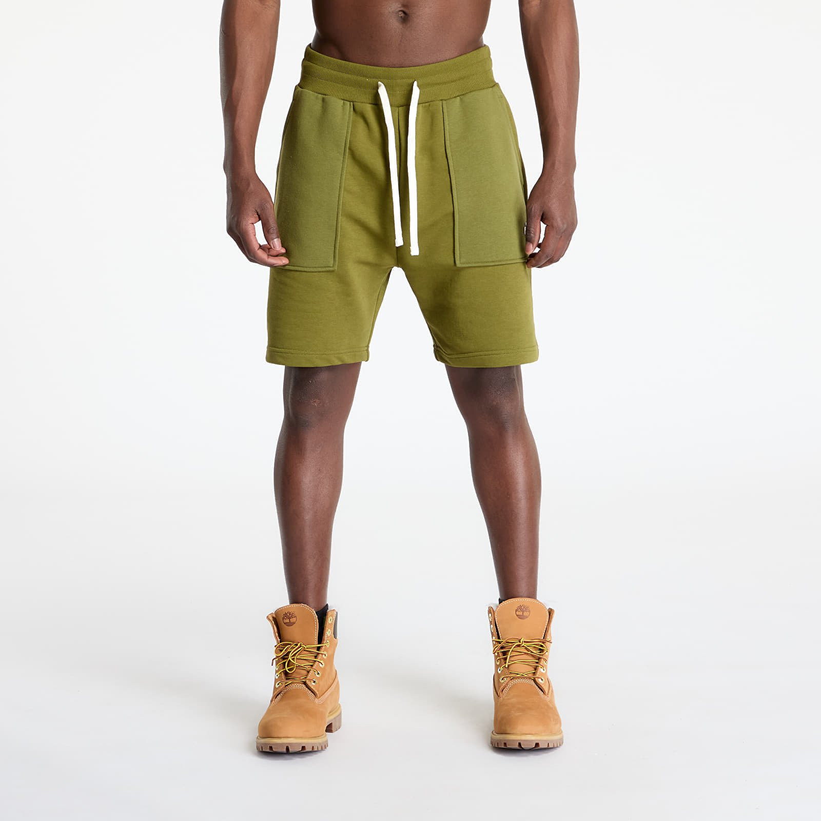 Šortky The North Face Terry Regular Short Forest Olive S
