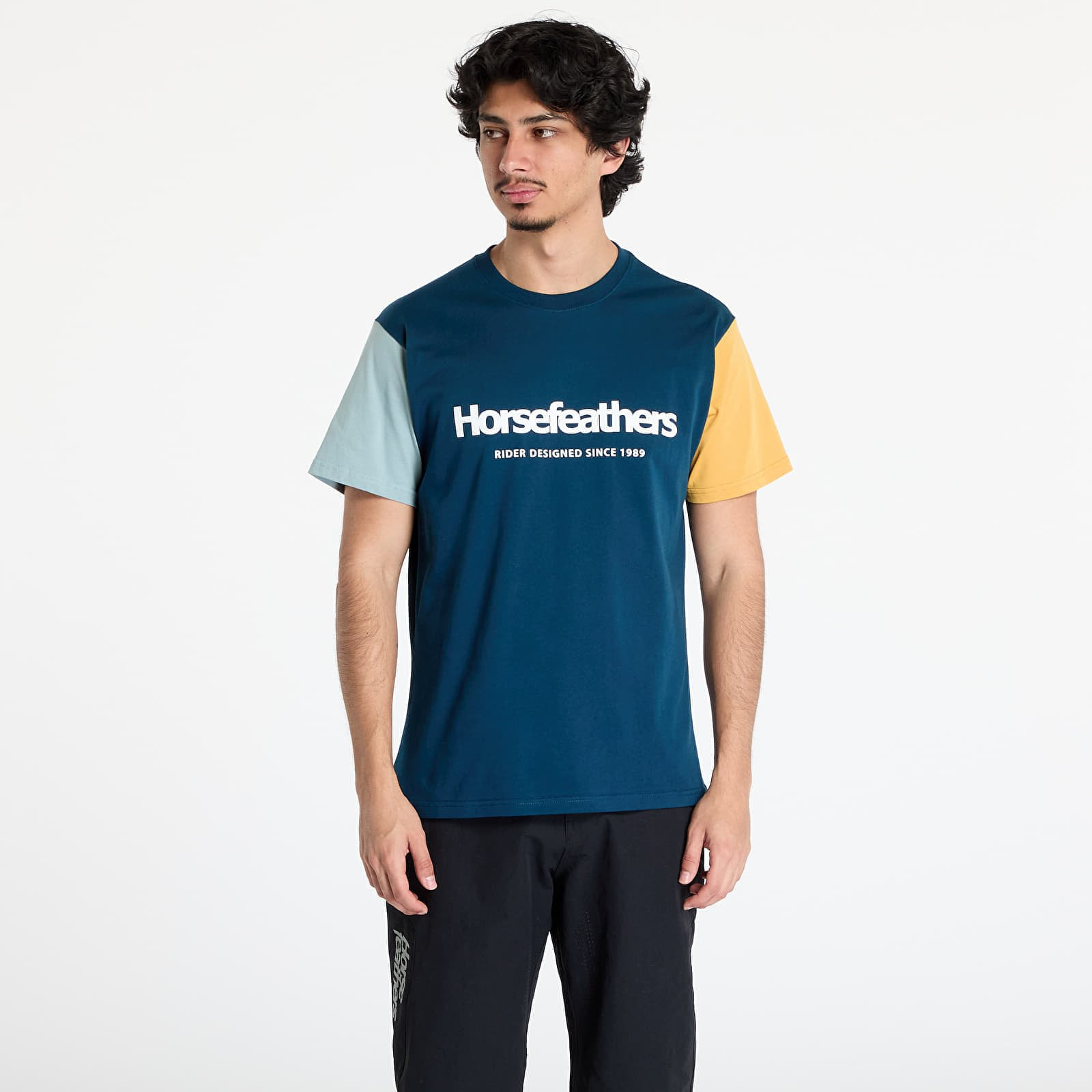 Tričko Horsefeathers Quarter T-Shirt Multicolor S