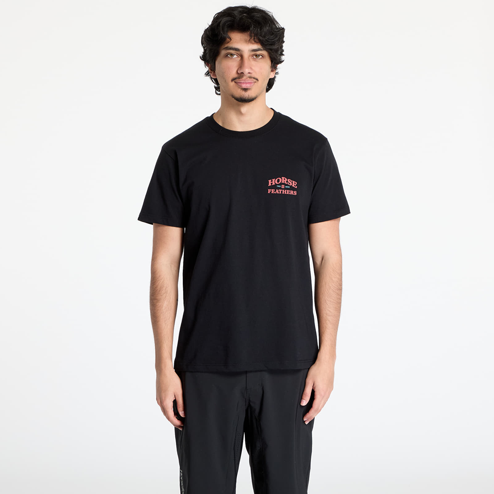 Tričko Horsefeathers Summit T-Shirt Black S