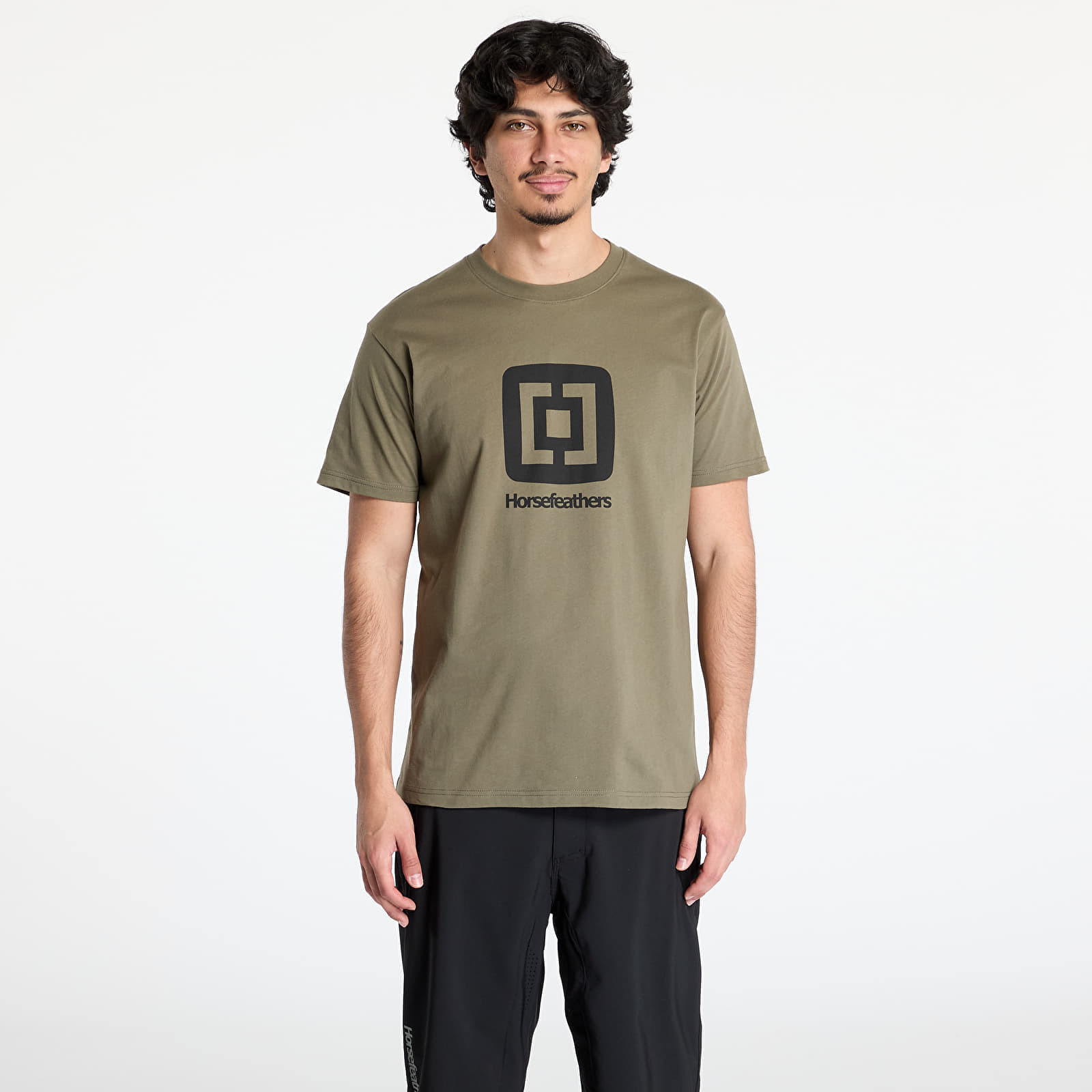 Tričko Horsefeathers Fair T-Shirt Burnt Olive S
