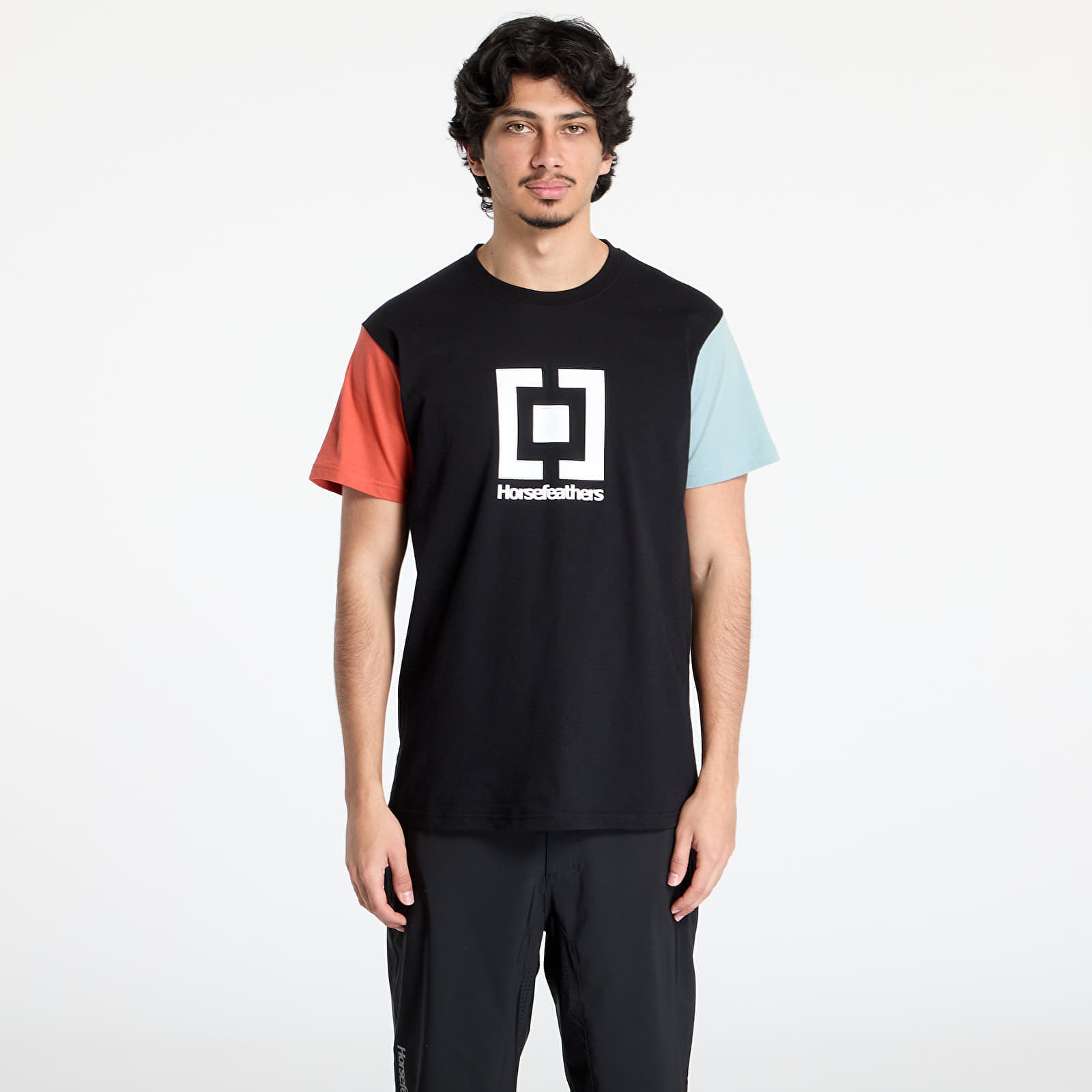 Tričko Horsefeathers Base T-Shirt Multicolor S