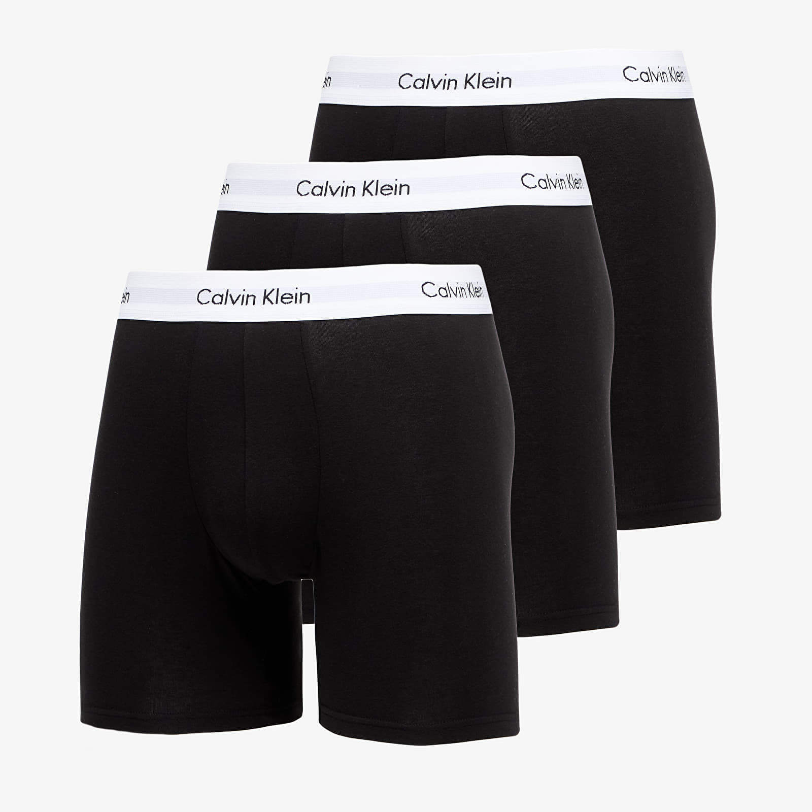 Calvin Klein 3-Pack Boxer Briefs Black S