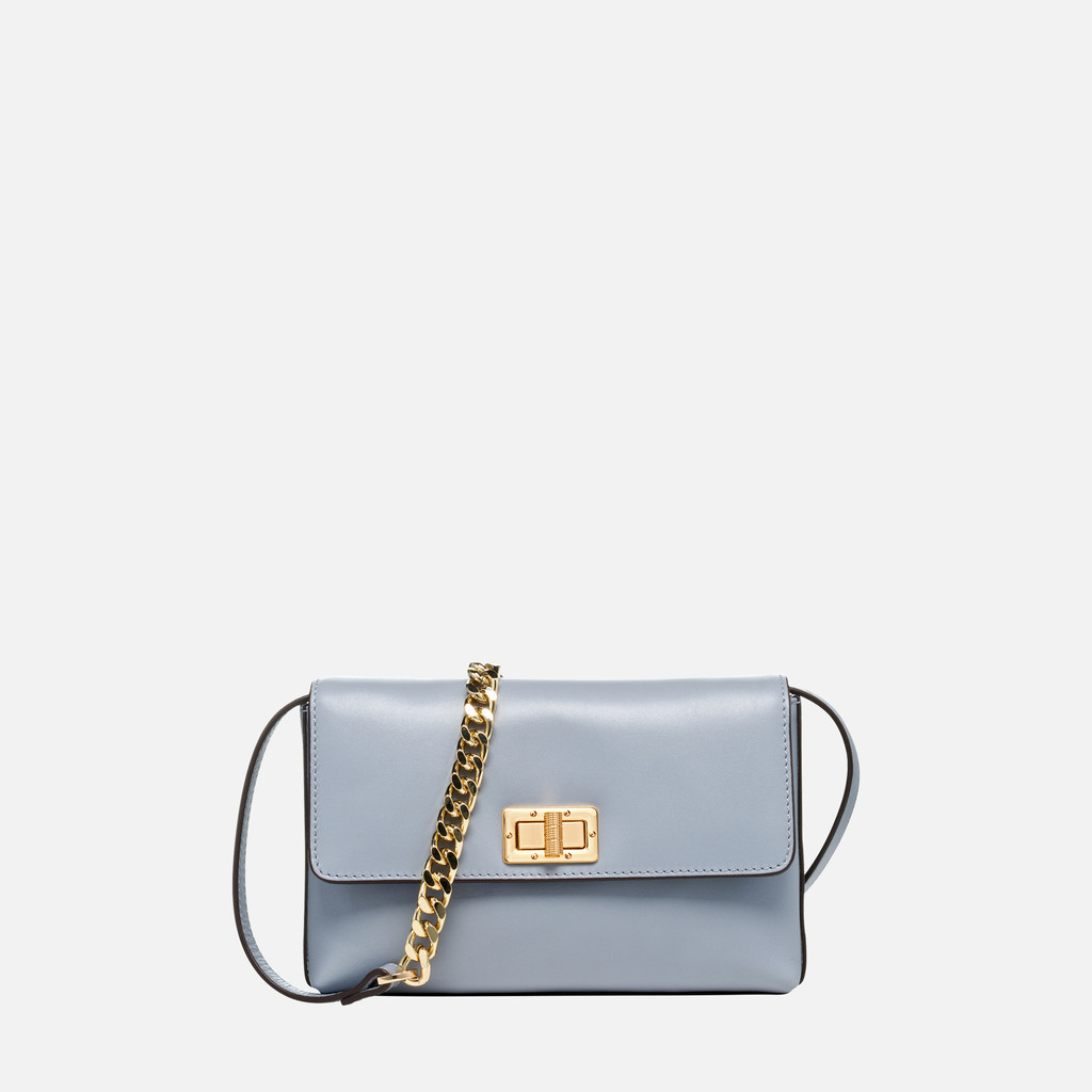 Light blue women's handbag Geox Liliane - Women's