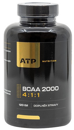 Atp nutrition bcaa 2000 4:1:1 120 tabliet prešla dmt 30.3.2025