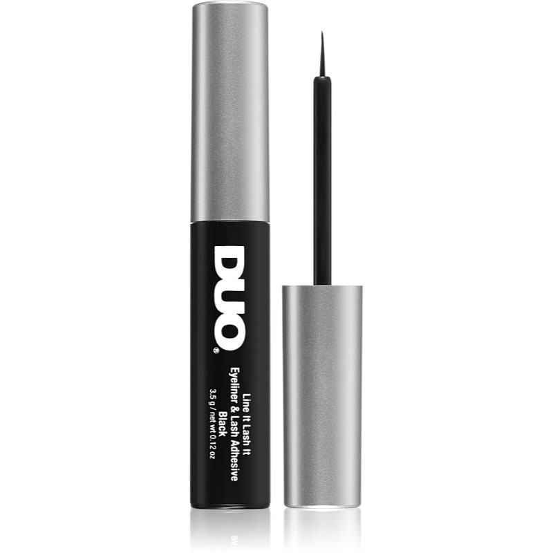 Ardell Duo Line It Lash It lepidlo na umelé mihalnice so štetčekom odtieň Black 3,5 g