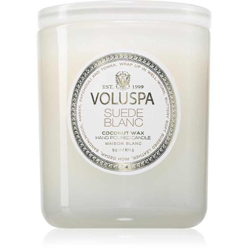 VOLUSPA Maison Blanc Suede Blanc vonná sviečka 270 g