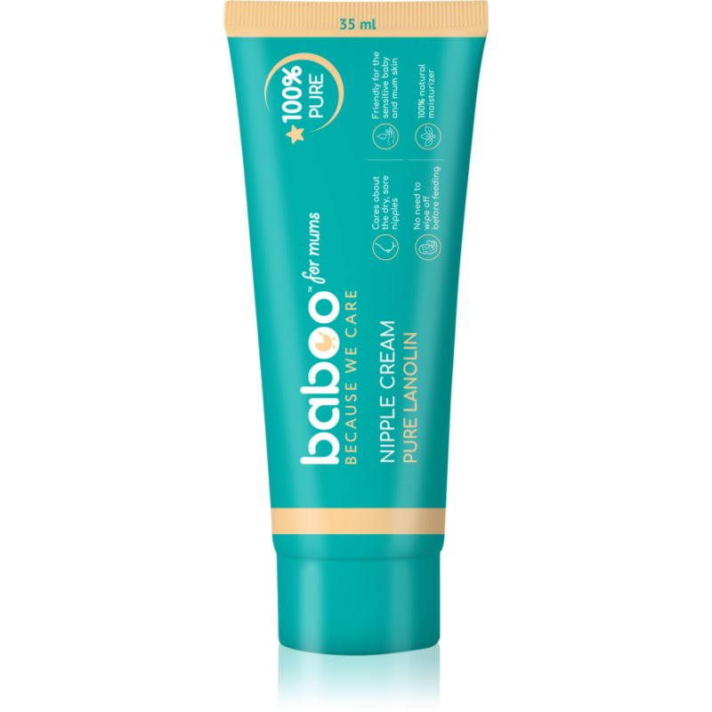Baboo Nipple Cream Pure Lanolin lanolínová masť 35 ml