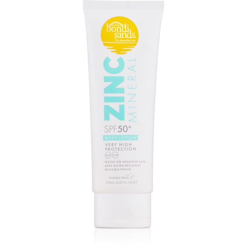 Bondi Sands SPF 50+ Zinc Mineral Body Lotion minerálne telové mlieko SPF 50+ 120 ml
