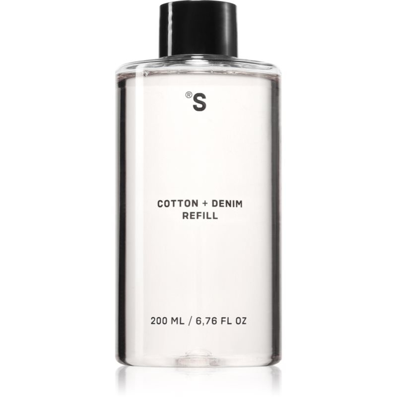 Sister's Aroma Cotton + Denim náplň do aróma difuzérov The refill comes with 5 wooden sticks. 200 ml