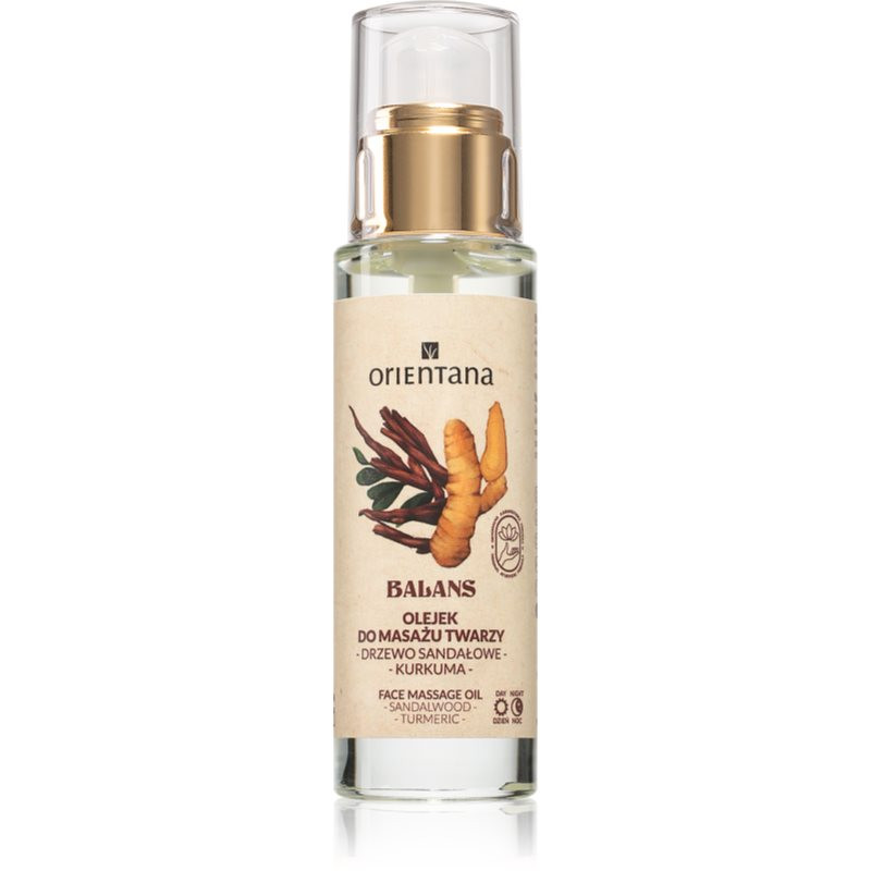 Orientana Sandalwood & Turmeric Face Oil omladzujúci pleťový olej 30 ml