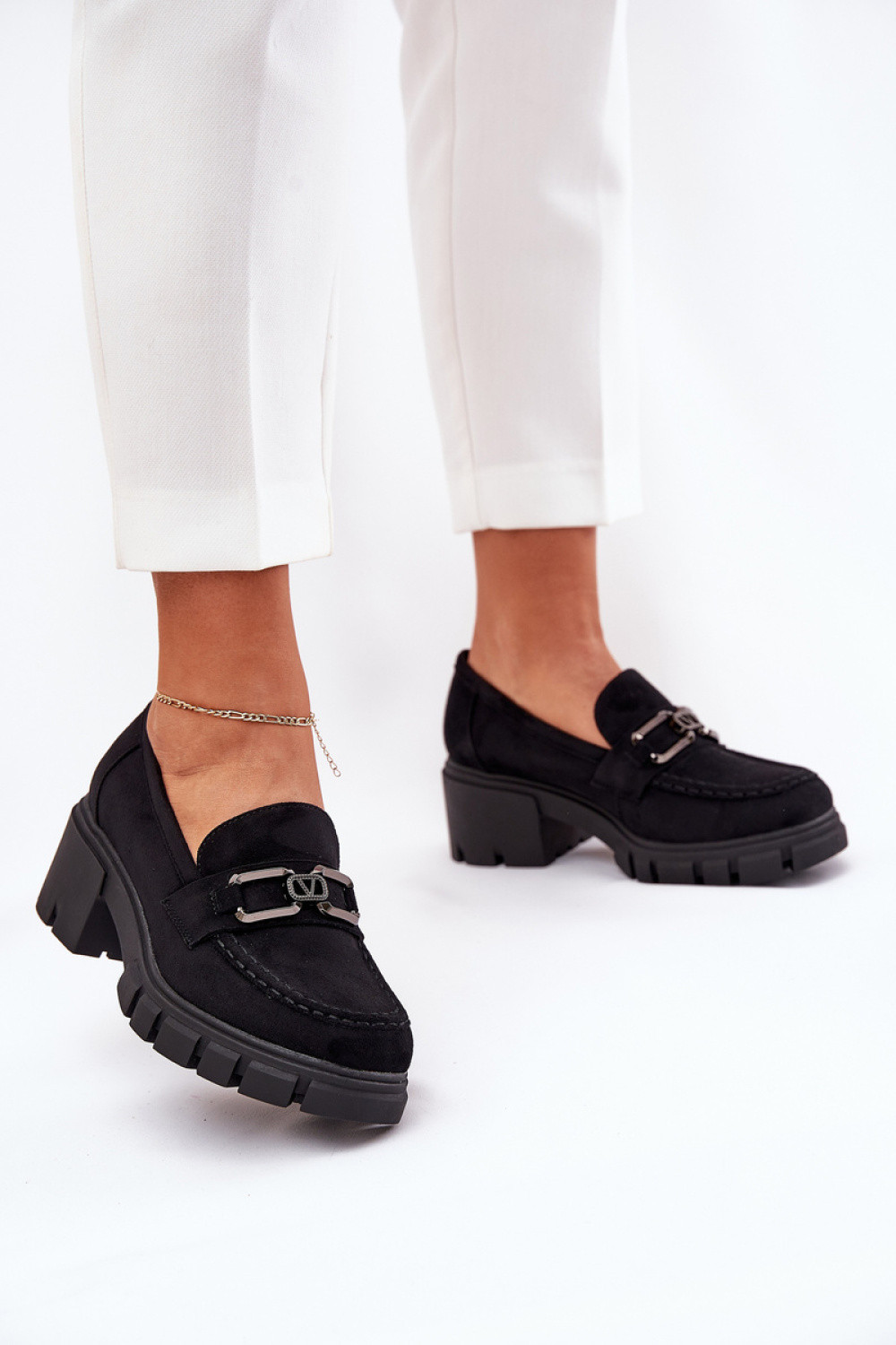 Topánky na polpäte model 209052 Step in style 37