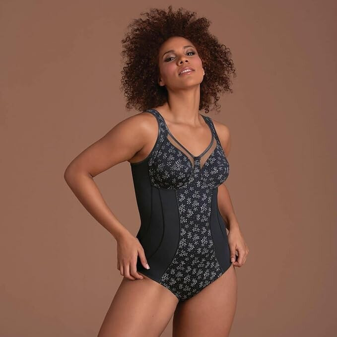 Dámsky korzet Clara 3553 Dark Grey - Anita 95F tmavě šedá