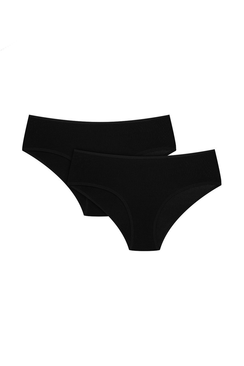 DÁMSKE MODRÉ NOHAVIČKY 2 2PAK 42860 SS25 černá XL