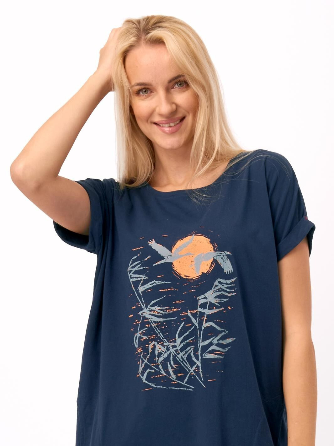 Košeľa Kľúč LND 749 A25 kr/r S-XL tmavě modrá XL