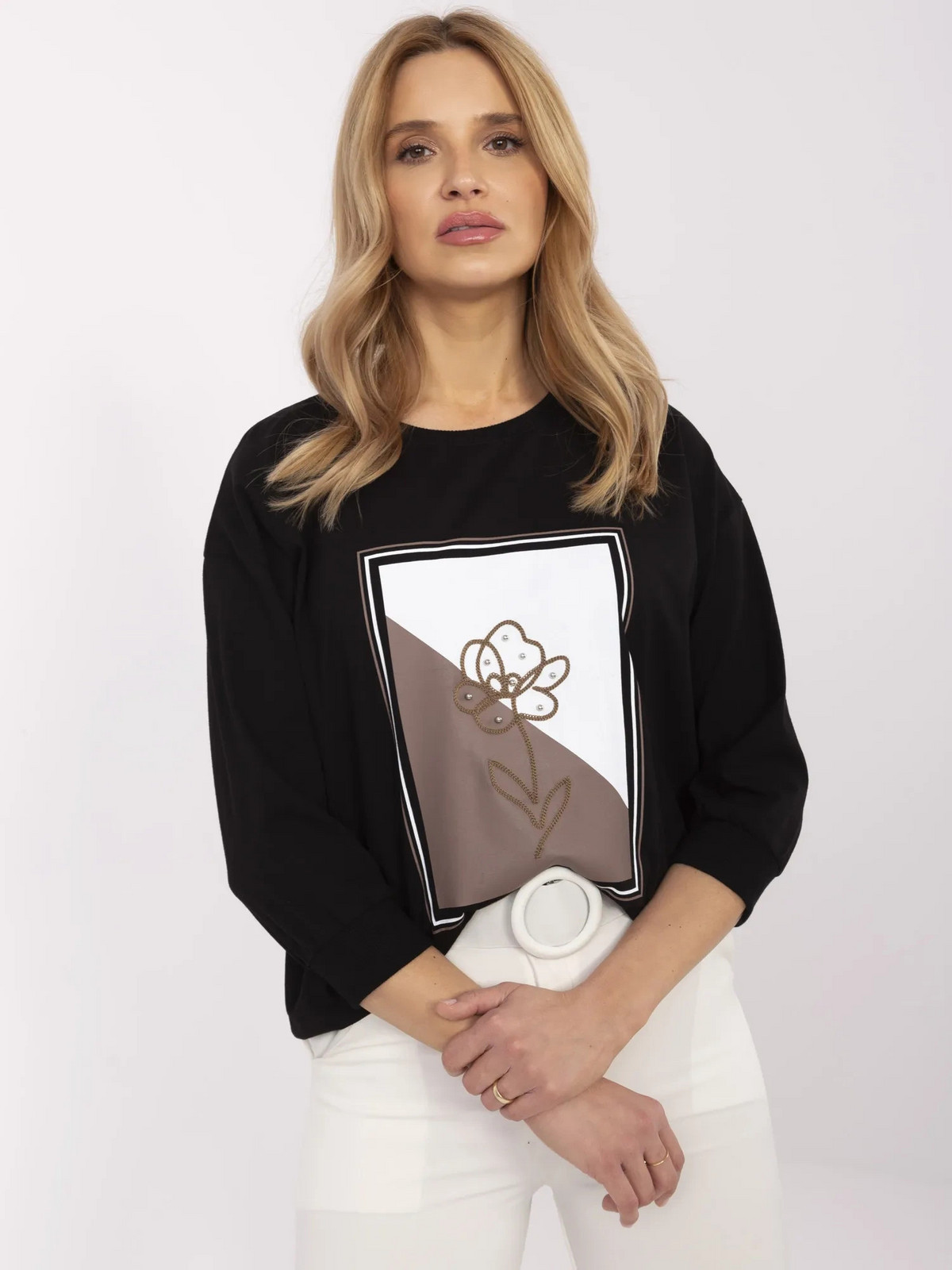 Blúzka RV BZ A505.48 čierna jedna velikost