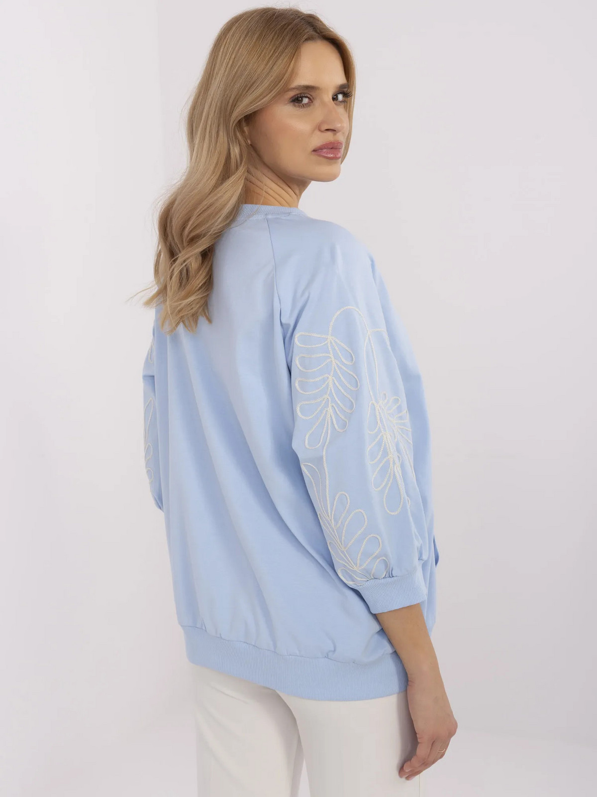 Blúzka RV BZ A367.26 svetlo modrá jedna velikost