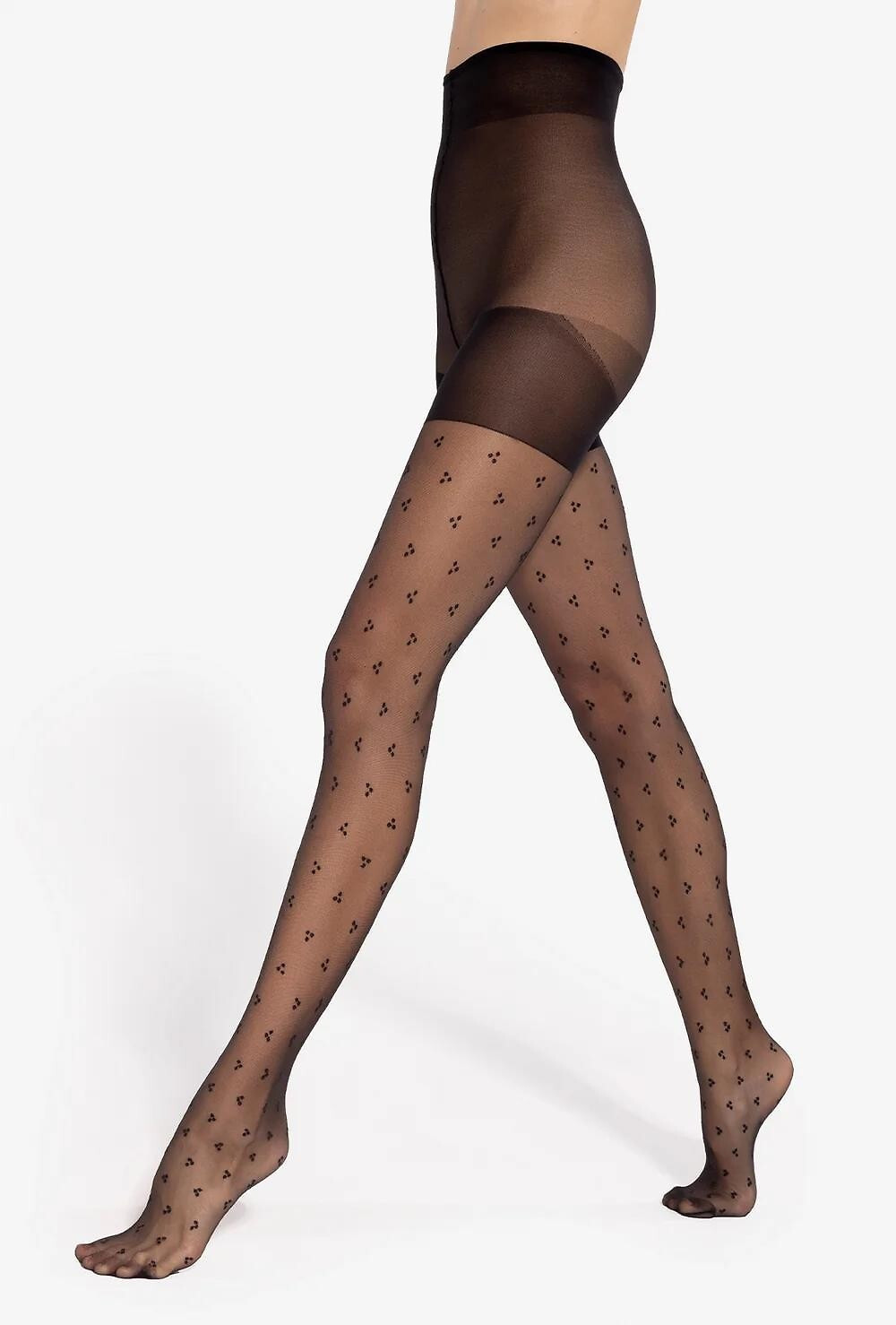 Gatta Body Plus Size Fashion 01 20 den 3-6 nero 4-L