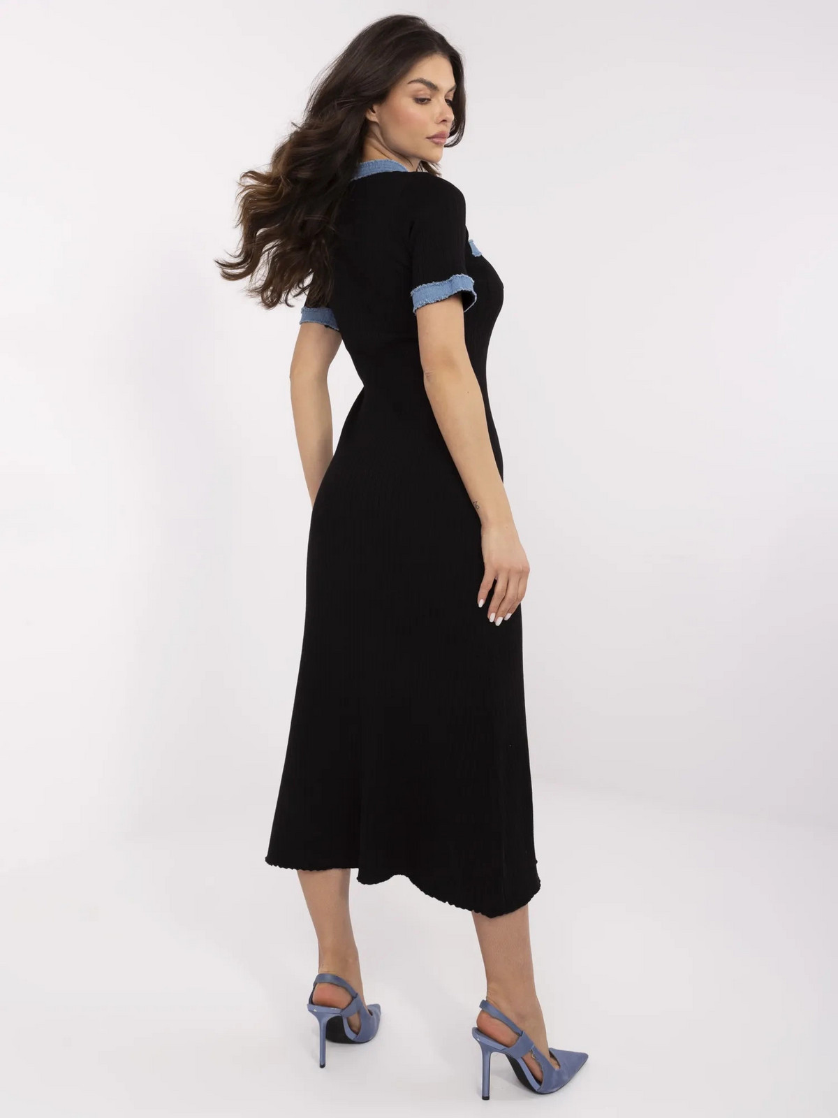 Šaty NM SK K435.77 čierne jedna velikost