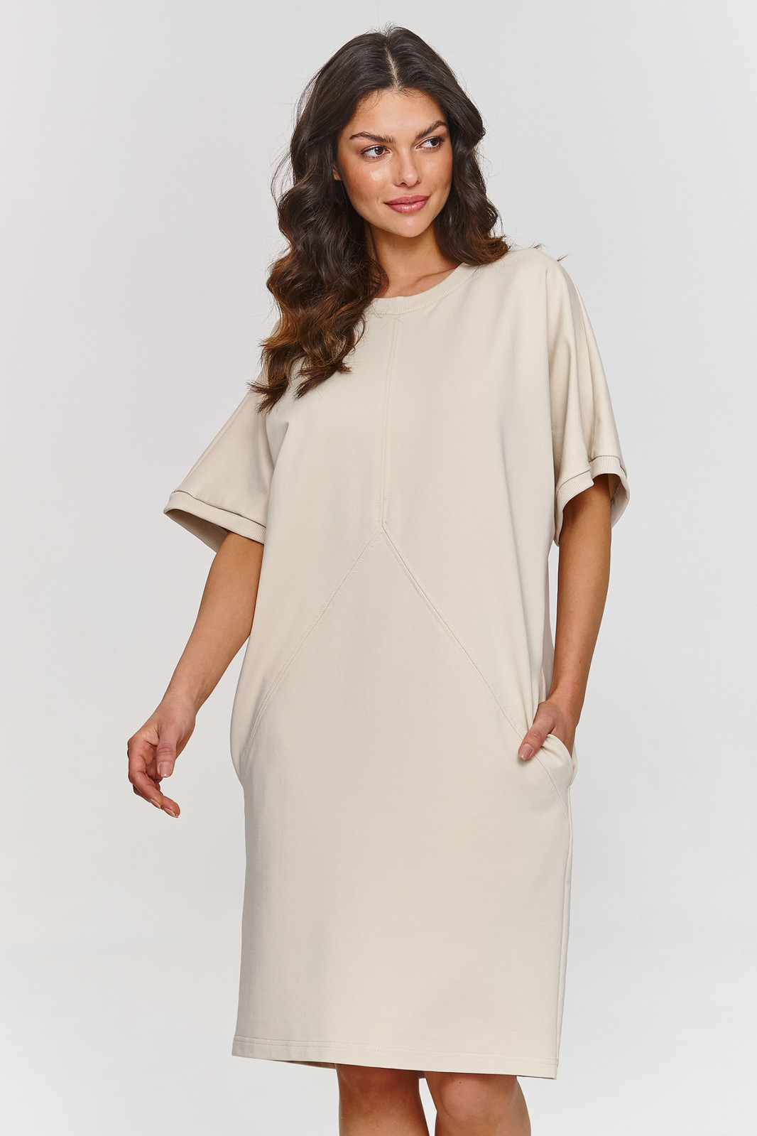 Denné šaty model 209593 Makadamia 36