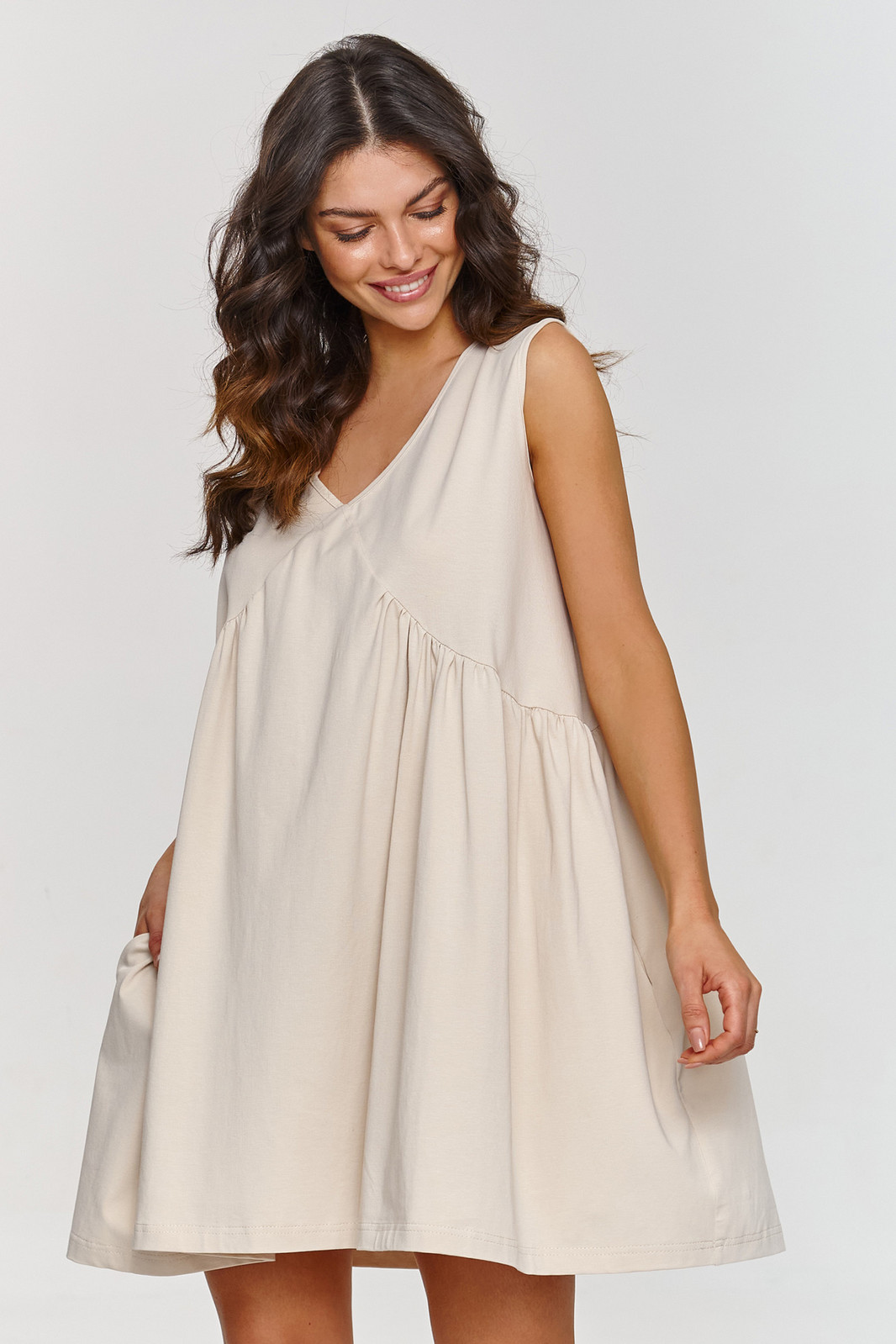 Denné šaty model 209573 Makadamia universal