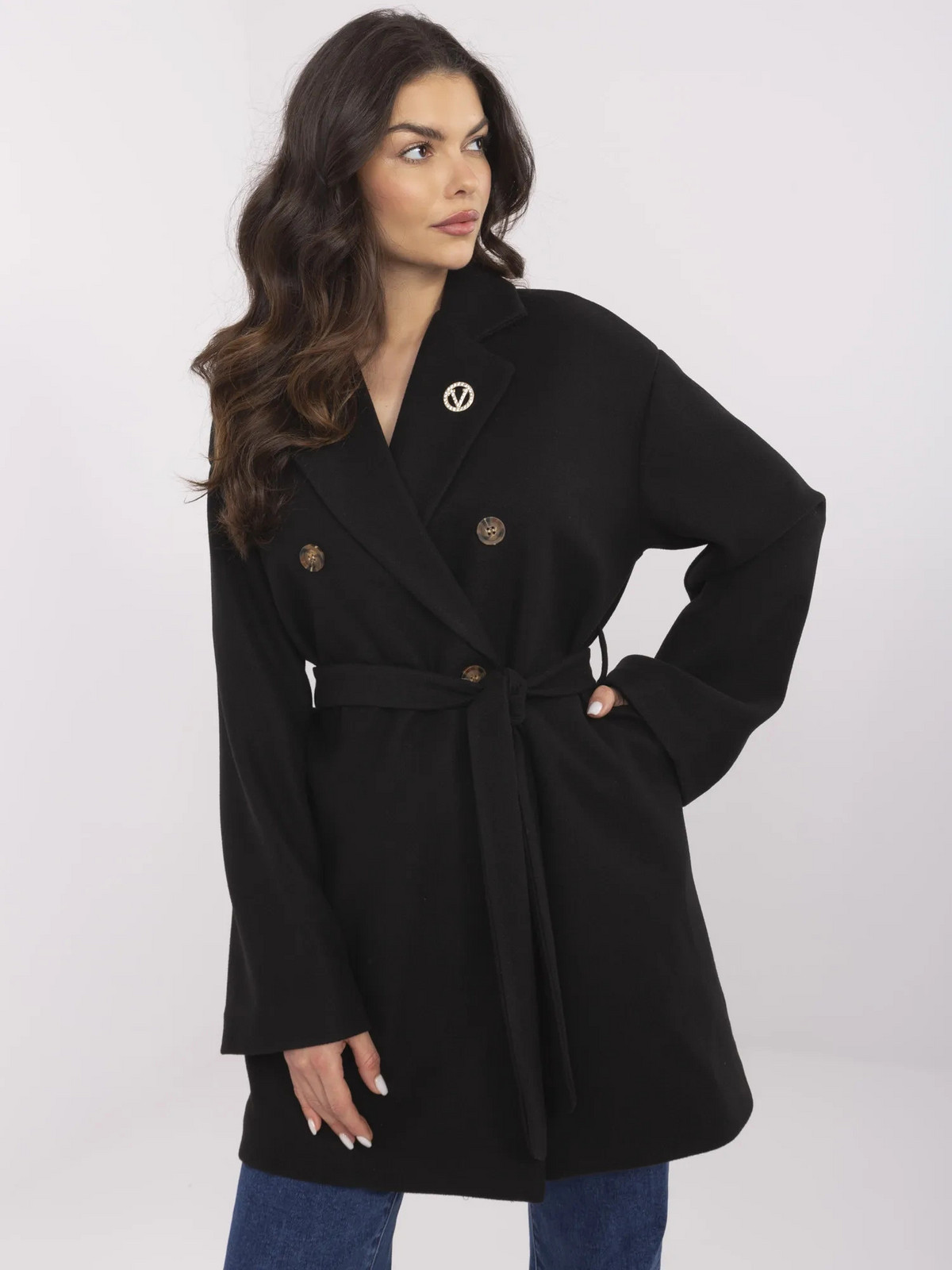 Kabát TW CZ BI 28987.85 čierny S