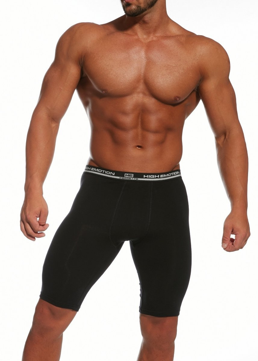 Pánske boxerky High energy long - Cornette XL tmavě modrá