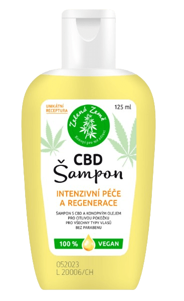 ZELENÁ ZEMĚ CBD šampón 125 ml
