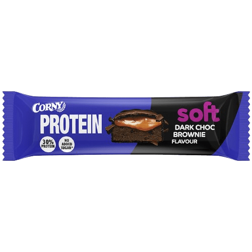 CORNY Proteín SOFT, Horká čokoláda-brownie 45 g