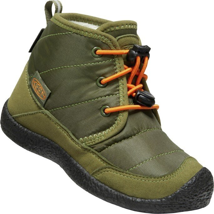 Keen HOWSER II CHUKKA WP CHILDREN capulet olive/russet orange Veľkosť: 27/28