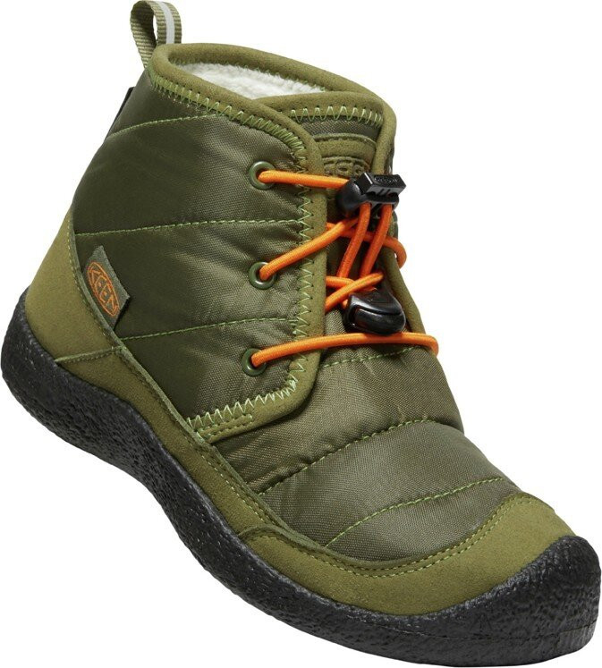 Keen HOWSER II CHUKKA WP YOUTH capulet olive/russet orange Veľkosť: 34
