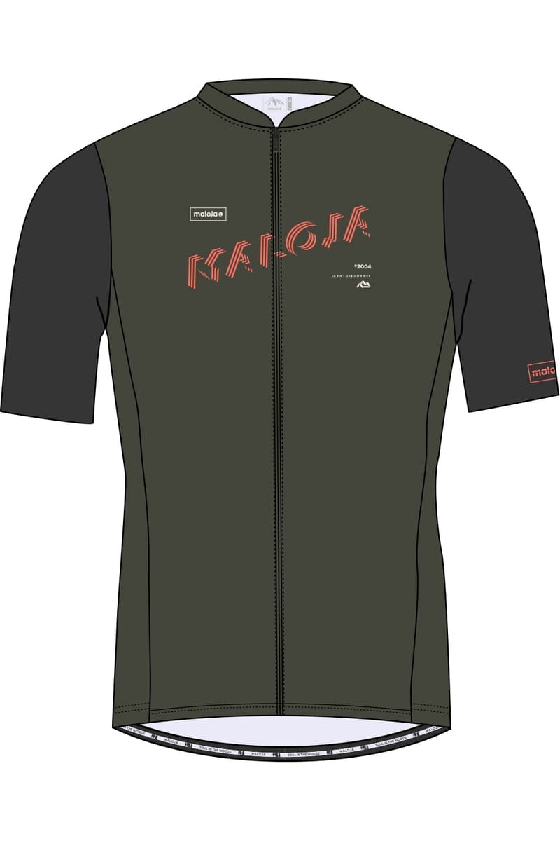 Pánsky cyklistický dres Maloja PlassaM. 1/2