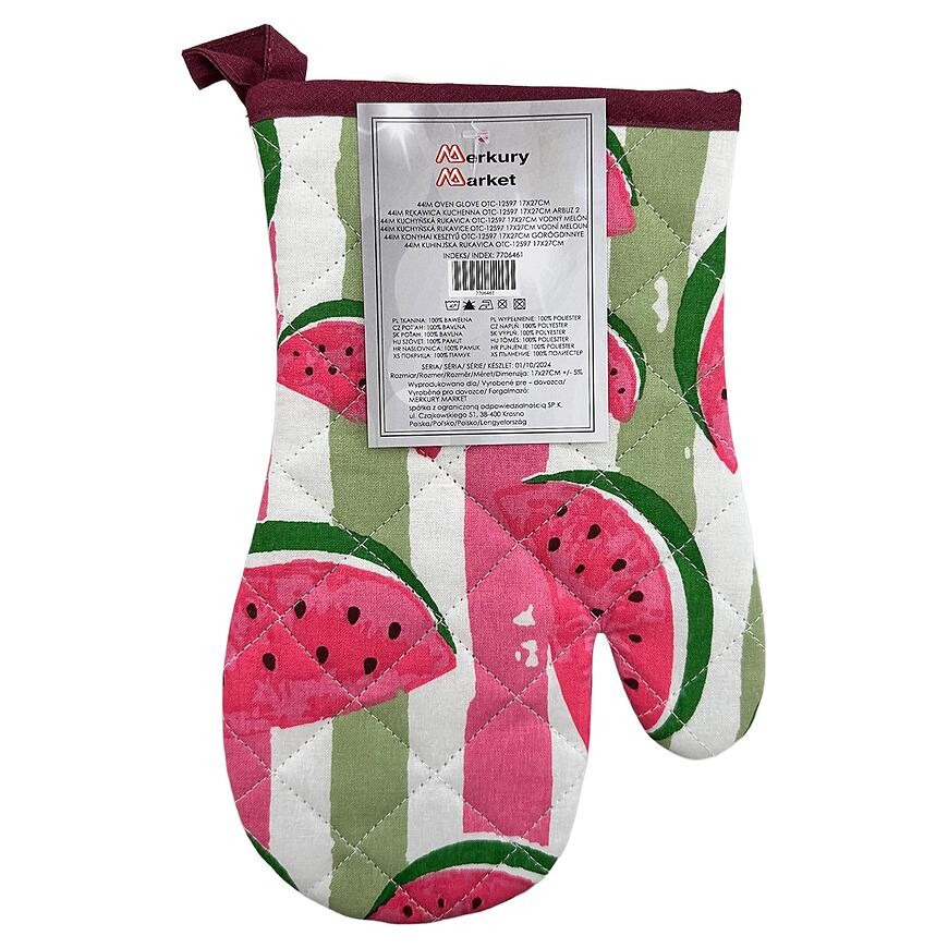 Kuchynská rukavica OTC-12597 17x27 cm melón