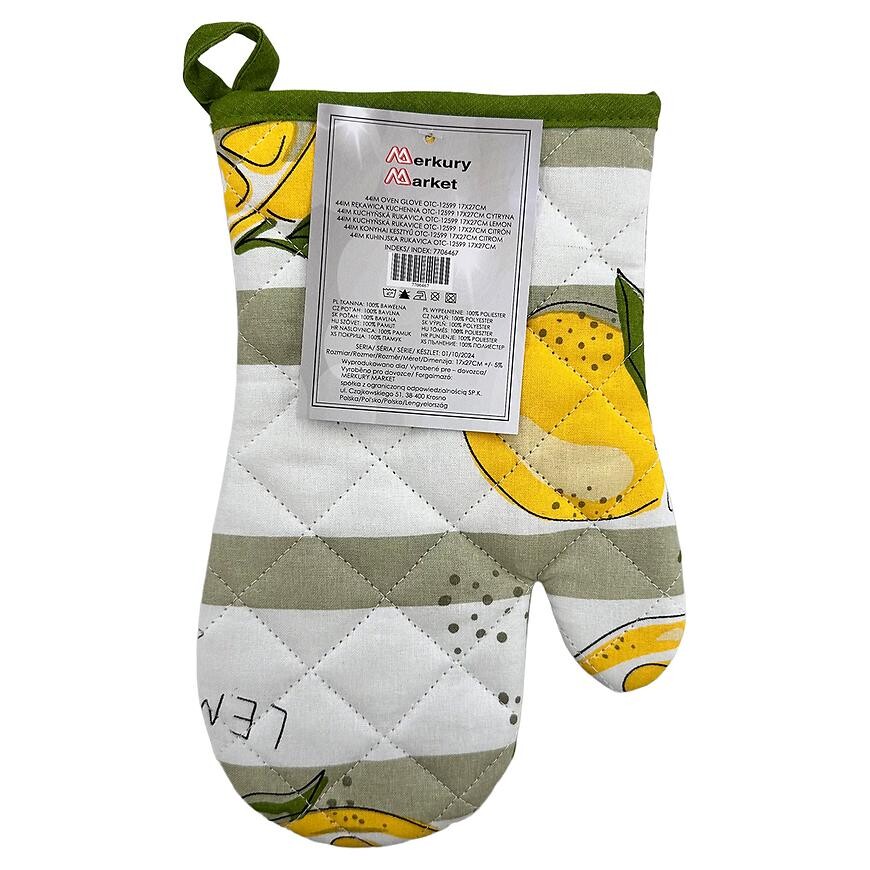 Kuchynská rukavica OTC-12599 17x27 cm citrón