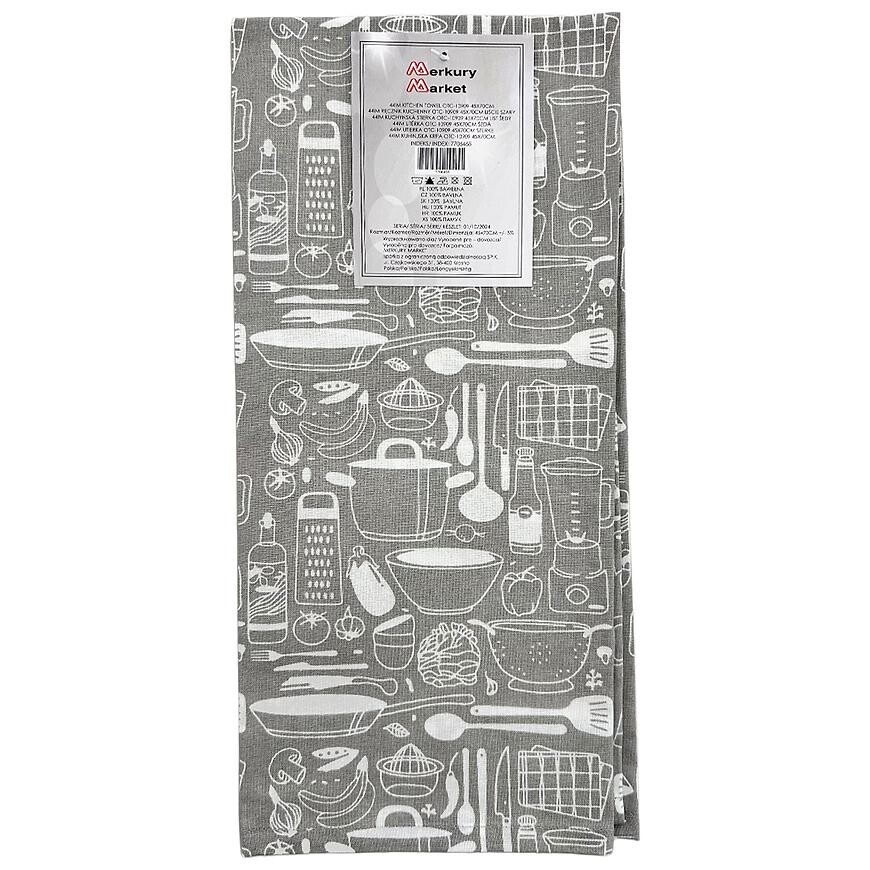 Kuchynská utierka OTC-10909 45x70 cm lístie