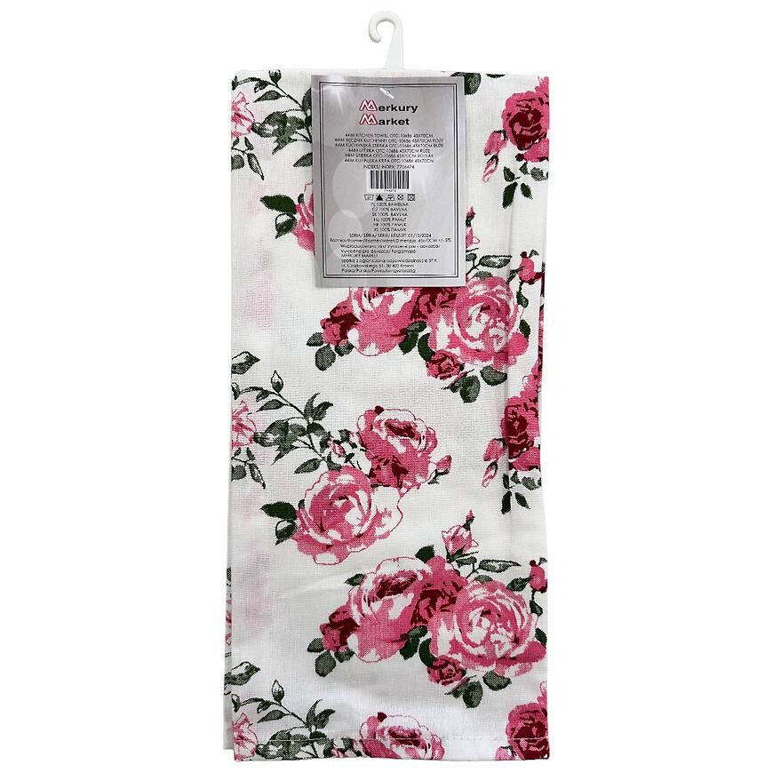 Kuchynská utierka OTC-10686 45x70 cm ruža